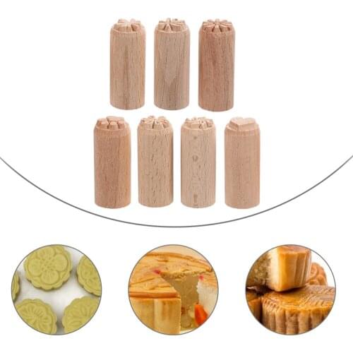 Wooden Clay Pottery Stamp Pottery Tool Wood Block Stamp Clay Decorative Stamp