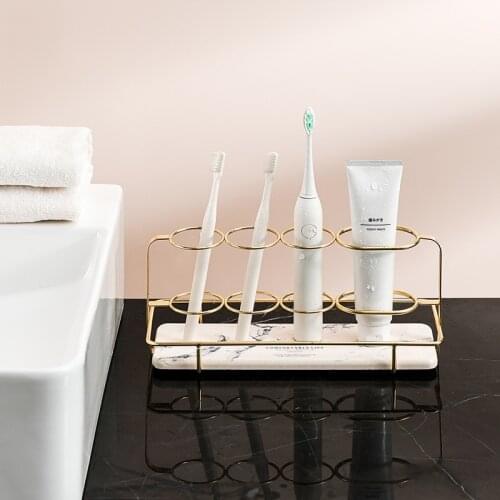 Toothbrush Holder Multifunction Base Frame Storage Rack Bath Accessories Tooth Brush toothpaste Stand Shelf Cup holder