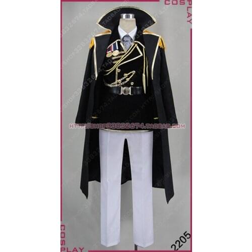 K Return of Kings Yashiro Isana Adolf K. Weismann Military Uniform Cosplay Costume S002
