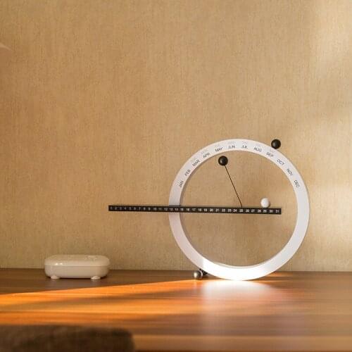 2021 Ins Nordic Style Creative Fashion Time Perpetual Table Calendar Manual Desk Calendario Home Decoration Best Birthday Gift