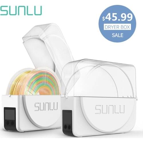 SUNLU New 3D Printing Filament Box PLA/ABS Filament storage dry Box Keeping arid material machine for FDM 3D Printer Instrument