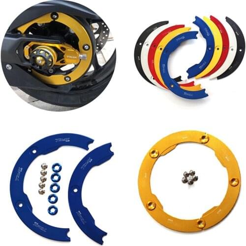 Motorcycle rear wheel drive pulley cover suitable for Yamaha Tmax530 T-MAX 530 tmax TMAX530 2012-2016 new aluminum alloy parts