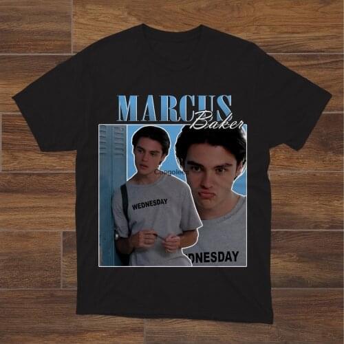 Marcus Baker Vintages 90s Tee Wednesday Tee Ginny & George Fan Made Tee Felix Mallard Fan Tee
