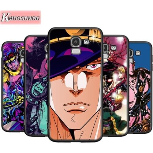 JoJos Bizarre Adventure For Samsung Galaxy J8 J7 J6 J5 J4 J3 J2 Core Duo Prime Plus Star 2016 2017 2018 Soft Phone Case