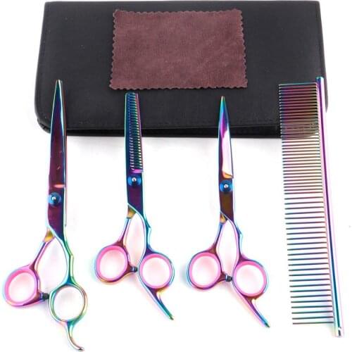 Professional Hairdresser Scissors Set Hair Scissors Hairdressing Thinning Scissors Hair Cutter Comb For Salon Barbers Use