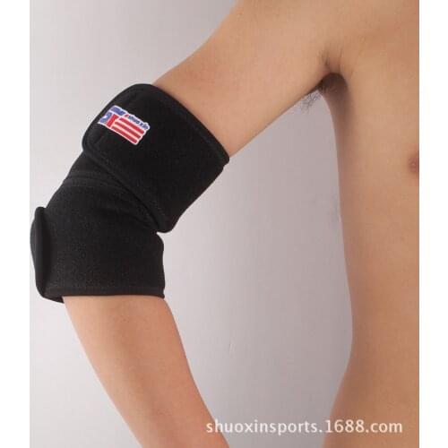 Adjustable Breathable Sports Elbow Guard Sx604 Black One Pack