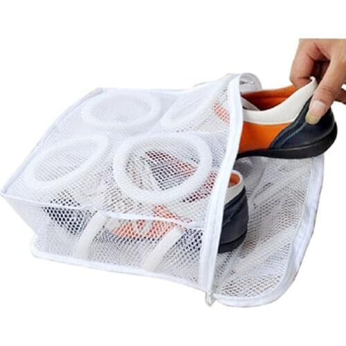 Cleaning Shoes Mesh Bags Washing Clothes Bra Underwear Protection Cover Pouch Laundry Bag Washing Machine Dry Cleaning Tool