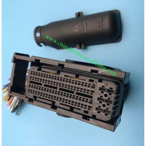 1pcs socket harness connector For ECU EDC17 Weichai J6 computer board No. 1 plug 94 pin with 94pcs wire or with 64pcs wire