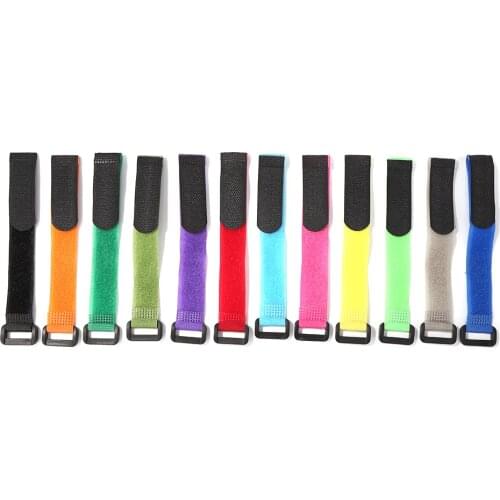 50pcs Fishing Rod Tie Holder Strap Bands Bicycle Pump Suspenders Cable Fastener Belt Outdoor Carp Fishing Tackle Accessories