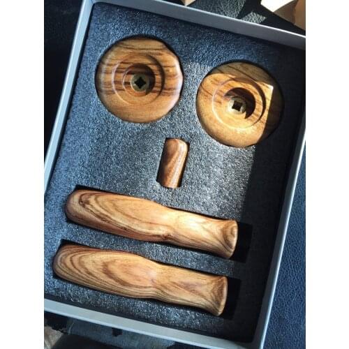1 Set Coffee Machine Modification For ROCKET R58 E61 Wooden Handle tools Espresso Accessories