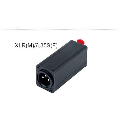 20pcs/ lot High quality Mono 1/4" 6.35mm Locking to XLR Male Adaptor