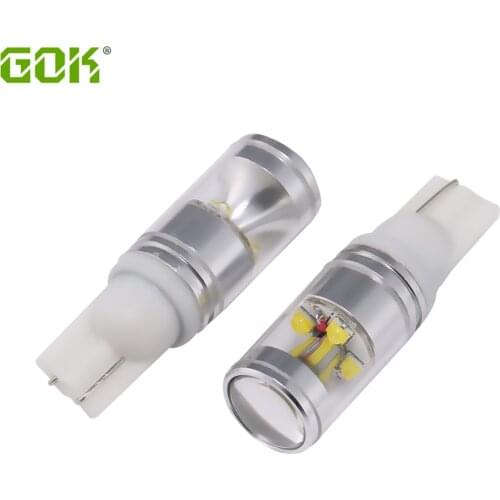 2x Car T15 T10 30W Led 921 912 Bulbs 500lm Car Parking Marker Backup Light Reverse Lamps Bulb W5W Led Projector Lens 12v 24V