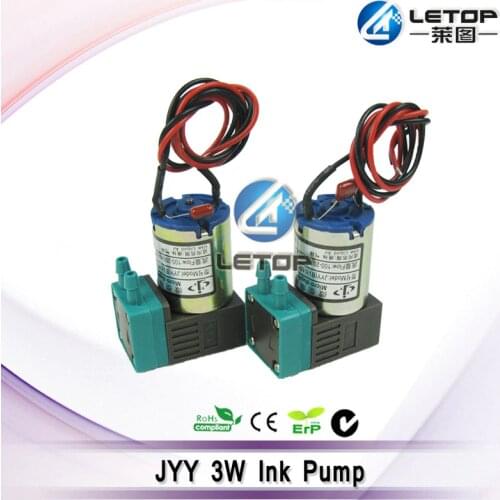 3pcs/lot 3W 24v DC 100-200ml/min JYY small Allwin Ink Pump for Solvent Printer