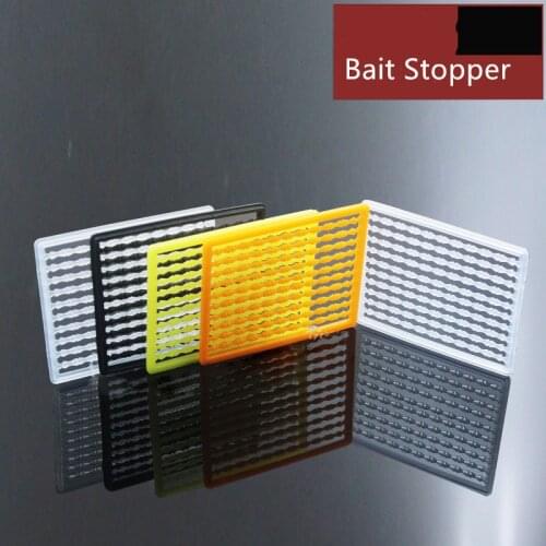 5Set=500PCS Micro Bait Stopper Boillies Carp Fishing Accessories Bait Stop Bead Carp Bait Holder for Hair Rig Tackle Accessories