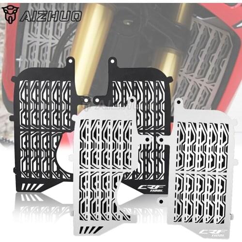 Motorcycle Aluminum Radiator Guard Protector Grille Grill Cover Protection FOR HONDA CRF1100L Africa Twin ADV Sports 2020-2021