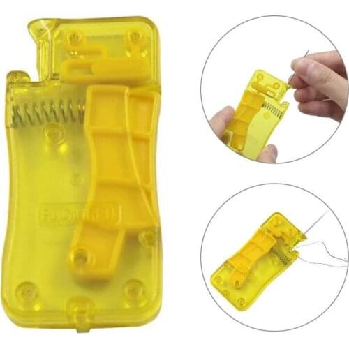 Automatic Needle Threader Sewing Needle Device Hand Machine DIY Tool Sewing Needles Parts for Elderly Household Accessories