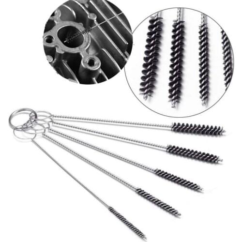 Car Carburetor Carbon Dirt Jet Remove Cleaning Needles+Brushes Clean tools tubing Scavenging Clogging Janitorial Supplie