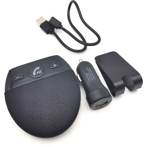Wireless Bluetooth V5.0 Car Speaker Handsfree Speakerphone Sun Visor Accessories