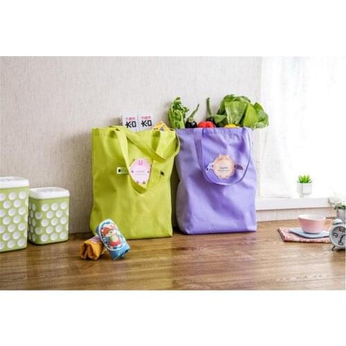 Large Size Reusable Foldable Handy Shopping Bag Tote Pouch Recycle Storage Handbags New Eco Shopping Bag Shopping Tote Bag