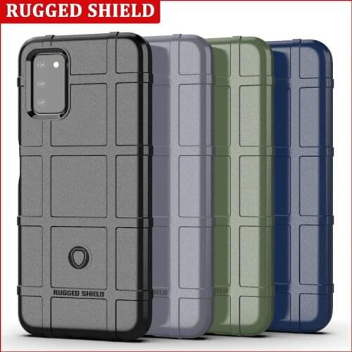 Case for Galaxy A03S Heavy Duty Armor Rugged Shield Shockproof Soft TPU Cover for Samsung Galaxy A03S