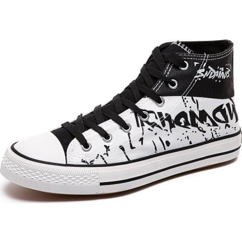 Women Canvas Shoes men Fashion Summer Casual Sneakers High Top Women Shoes Students Vulcanize Shoes Flats 2021 Spring Summer