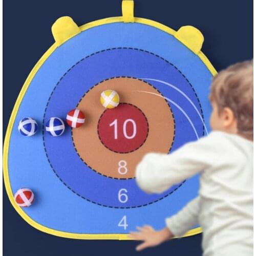 Sticky Balls Target Dart Board Set Parent Child Game Interactive Toy Kids Gift Training of Childrens Athletic Ability Funny Toy
