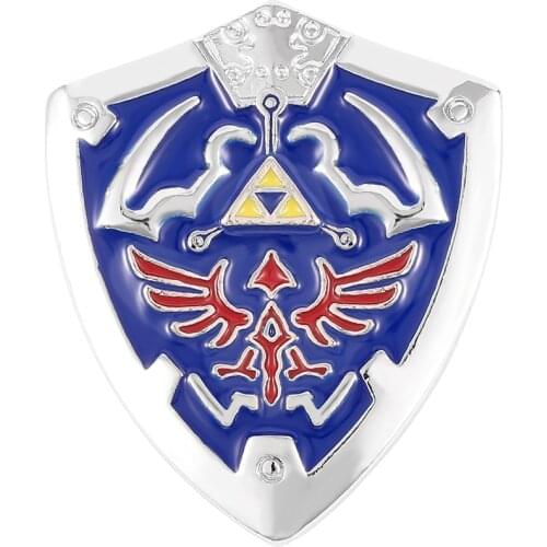 The Legend of brooch blue shield enamel pin Metal badges high quality Jewelry Nice Accessories lapel pin Brooches Gifts