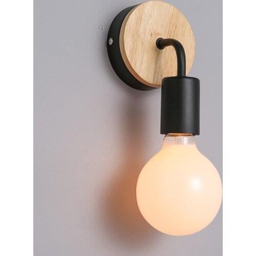 Fashion Retro Wall Lamp Minimalist Iron Vanity Light Corridor Wall Candlle Lights Porch Design Lighting Bar LED Light Fixtures