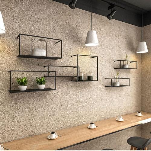 North-Europe Wall Shelves Home Living Room Wall TV Background Wall Decoration Creative Display Bookcase