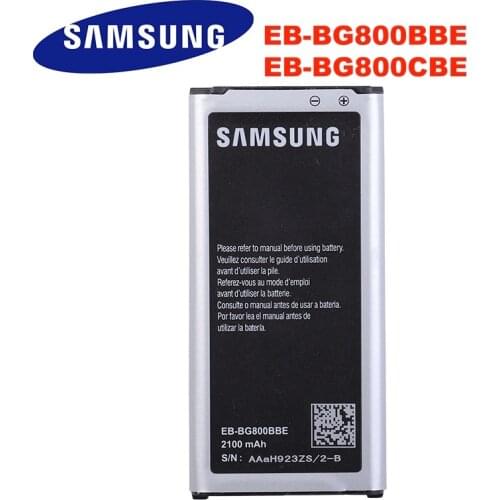 SAMSUNG Orginal EB-BG800BBE EB-BG800CBE 2100mAh battery For Samsung GALAXY S5 mini S5MINI SM-G800F G870A G870W Mobile Phone
