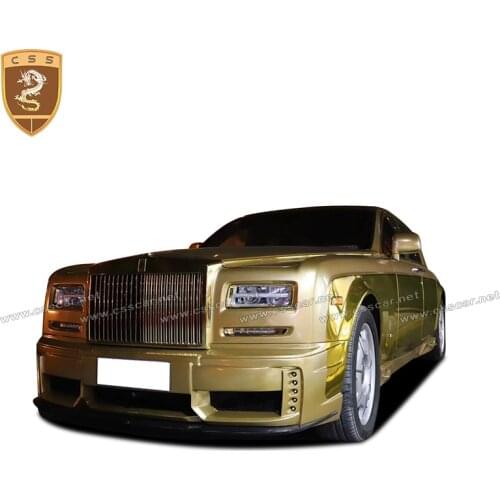Fit for 2004-2012 Rolls-Royce Phantom FRP front bumper rear bumper side skirts Super Car Rolls-Royce body kit WALD style 00569