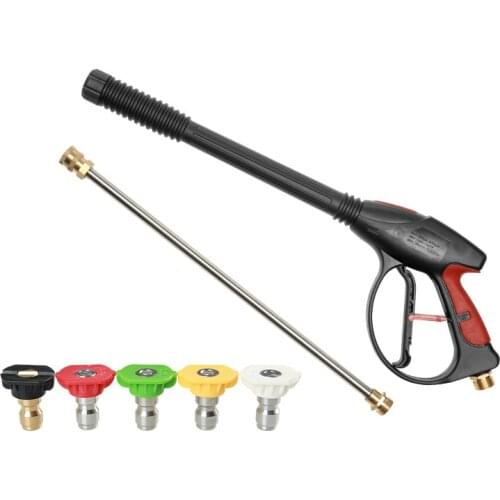 Car Garden Wash Water Spray Gun Hose Pipe Lawn 1/4 Quick Connector High Pressure