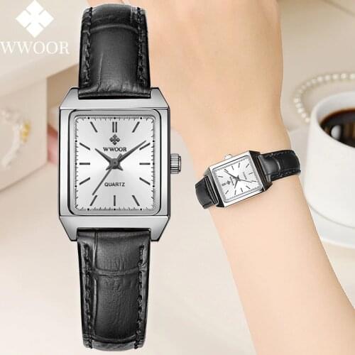 Wwoor Women's Rectangular Watch