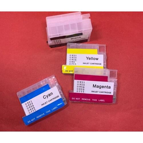 YOTAT 1set (No chip) CISS cartridge for HP932 HP933 HP950 HP951 HP711 HP952 HP953 HP954 HP955