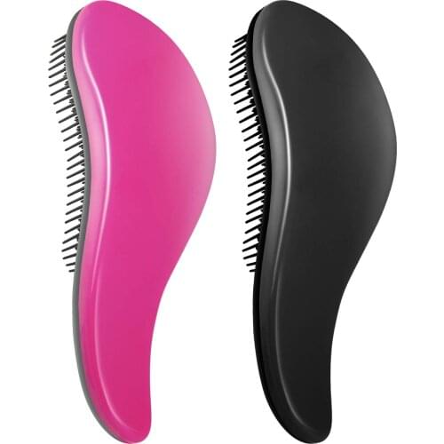 Women Detangling Hair Brush Combs Magic Handle Comb Anti-static Massage Comb Detangler Hairbrush Salon Hair Styling Tool