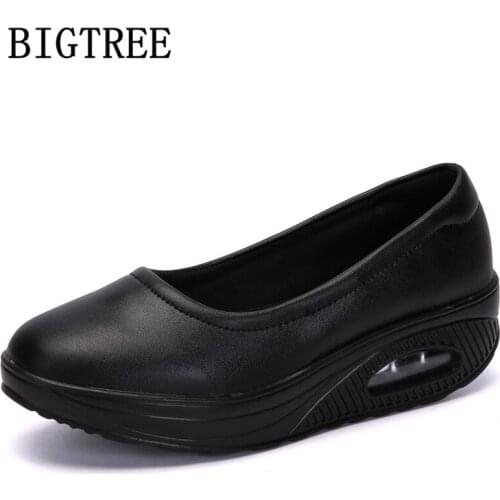 Wedges Shoes For Women Platform Shoes White Sneakers Leather Shoes Women Tenis Feminino Casual Air Mesh Black Sneakers Ayakkabı