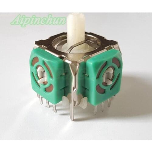 Aipinchun 50Pcs 3D Analog Stick Sensor Repair Parts Joystick Handle Non-Original For Microsoft XBOX 360 Xbox360 PS2 Controller