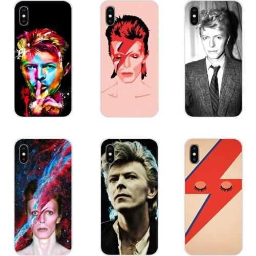 Accessories Phone Cases Covers David Bowie For Sony Xperia Z Z1 Z2 Z3 Z5 compact M2 M4 M5 E3 T3 XA Huawei Mate 7 8 Y3II