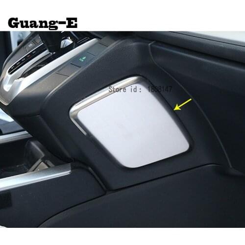 For Honda CRV CR-V 2017 2018 2019 2020 Car Frame Detector Trim Left And Right Gear Shift Knob Armrest Cup Hood Plate Panel