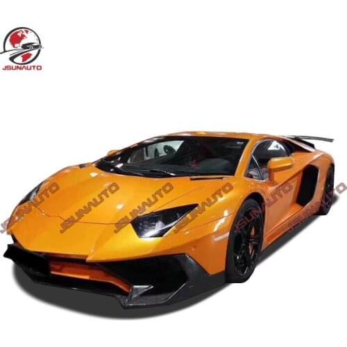 For Lamborghini Aventador LP700 LP720 Upgrade LP750 SV Body Kit Front Bumper Rear Spoiler Carbon Fiber Rear Diffuser Wing