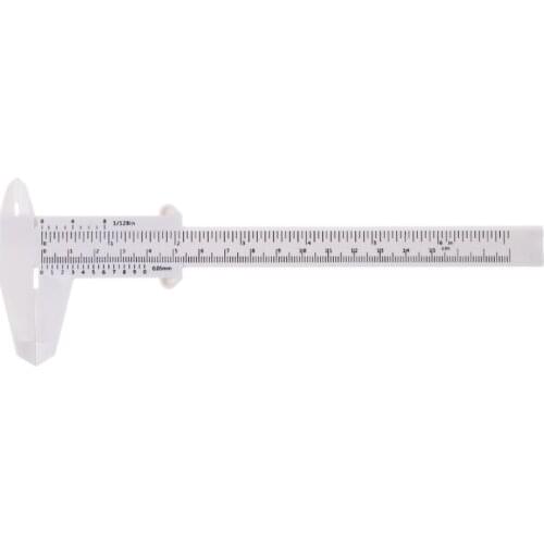 Best Match 0-150 MM Plastic Vernier Caliper Micrometer Guage Daily Tool