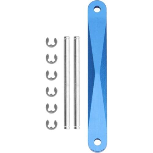 Metal Tie Bar with Suspension Hinge Pin Upgrade Parts Set for 1/10 Traxxas 2WD Slash Rustler Stampede Bandit