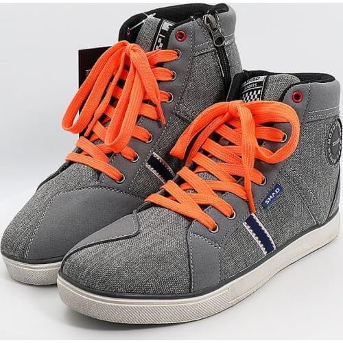 2021 Motorbike boots Leisure Motorcycle Shoes MenS woman boots shatter-resistant breathable street moto city commuter boots men