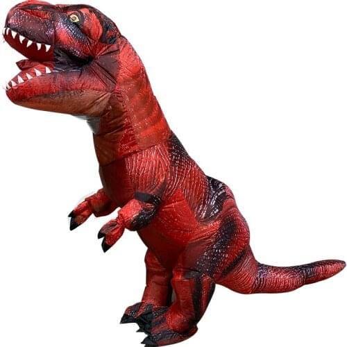 Red Scale T-REX inflatable dinosaur costume For adults anime dinosaur inflable Blowup costume cosplay dress costume