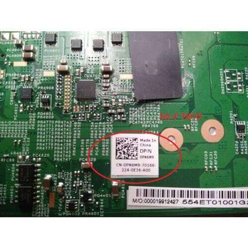 NEW !! laptop motherboard for DELL Vostro 3500 PN6M9 CN-0PN6M9 i-series CPU HM57