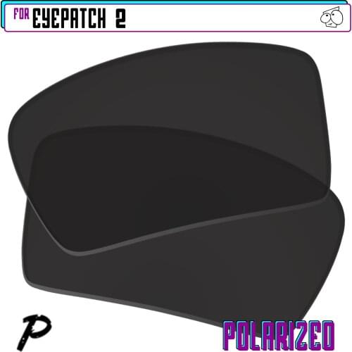 EZReplace Polarized Replacement Lenses for - Oakley Eyepatch 2 Sunglasses - Black P