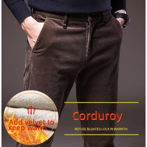 TJWLKJ Men's Corduroy Trousers