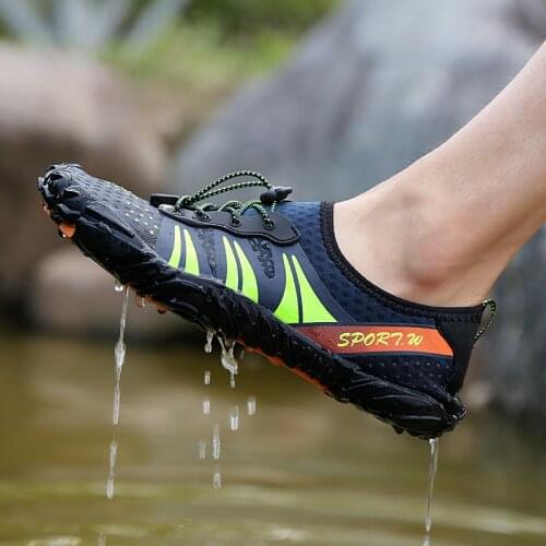 Zwemmen Schoenen Water Schoenen Aqua Slippers Mannen Vrouwen Dikke Zee Strand Sneaker Antislip Sneldrogende Licht Barefoot zacht