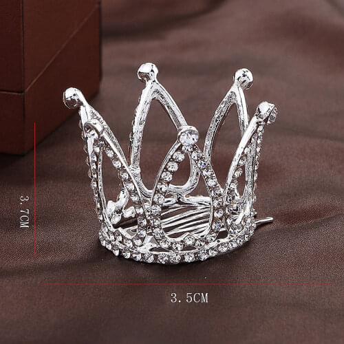 [wamami] C# Princess Crown Hair Clips Jewelry SD DZ DOD MSD BJD Dollfie