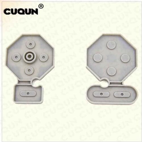 1set/2pcs Original Button Keypad for Nintend DS Conductive Rubber Pads Buttons for ND S Rubber Contacts Button Repair